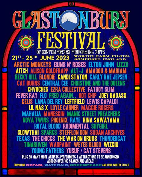 Glastonbury Festival 2023 Setlists 